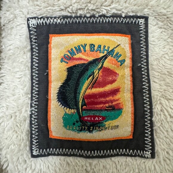 Tommy Bahama Relax Sherpa Lined Fleece Vest Men's XL Gray Outerwear Soft Y2K 00s - Picture 5 of 9